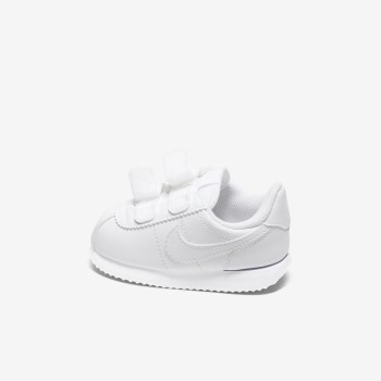 Nike Cortez Basic SL - Babe Utcai Cipő - Fehér/Fehér/Fehér